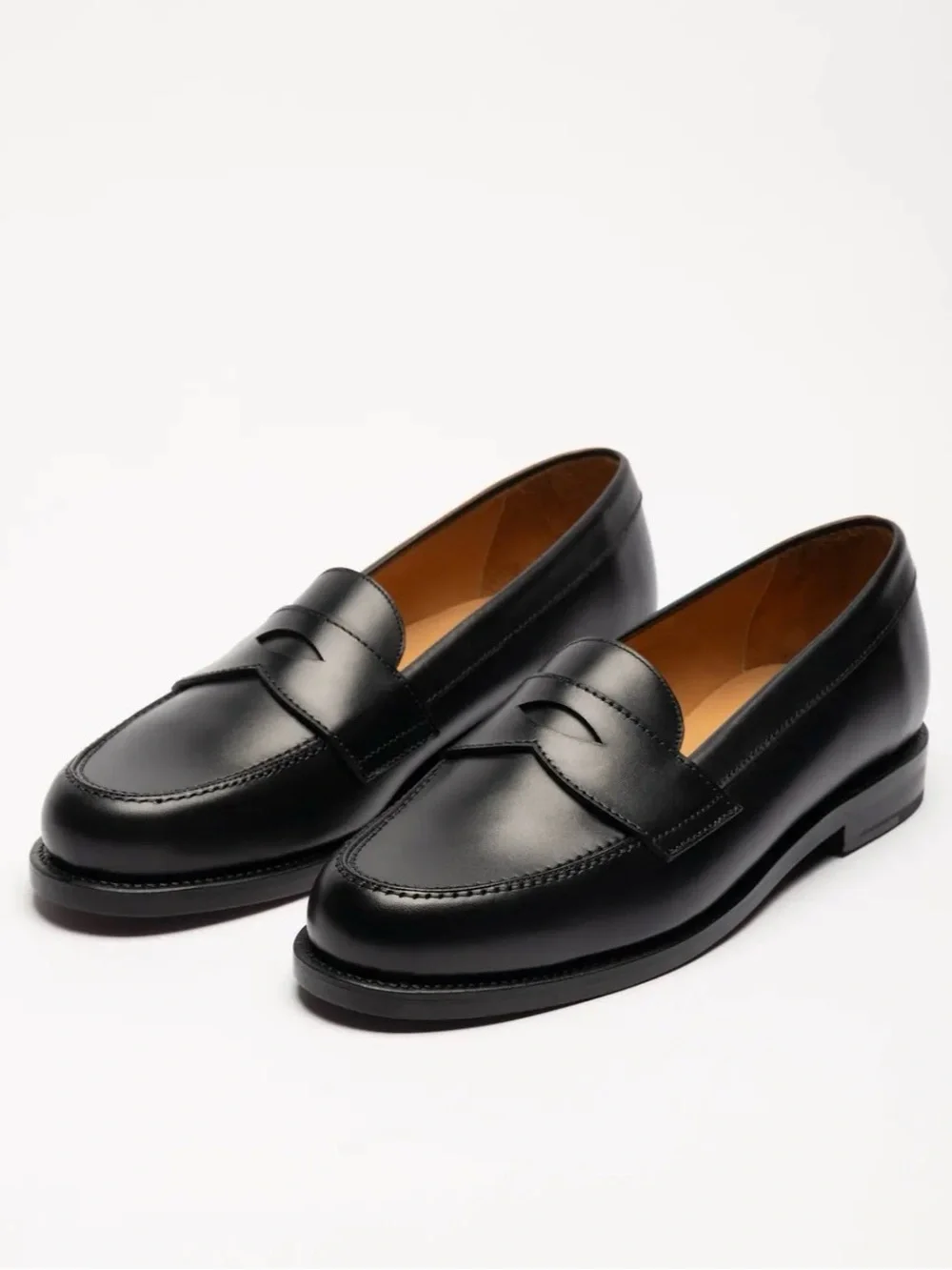 MORJAS The Ivy loafer  Black Sz 8.5 Moccasin Rubber Sole $420 Slipper